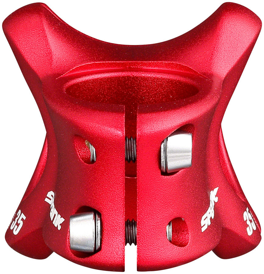 Spank Spike Race 2 0 1 8" Aluminum Threadless Stem 31.8mm Clamp 1 1/8 in Red