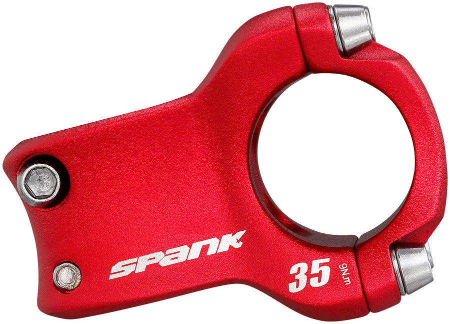 Spank Spike Race 2 0 1 8" Aluminum Threadless Stem 31.8mm Clamp 1 1/8 in Red
