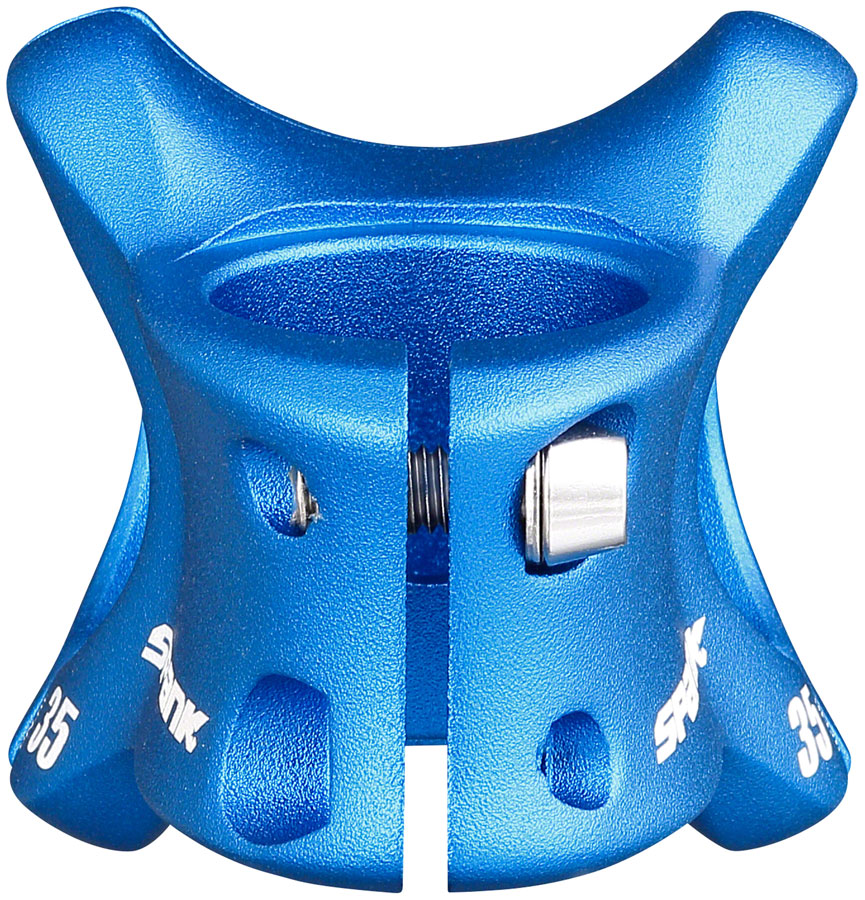 Spank Spike Race 2 0 1 8" Aluminum Threadless Stem 31.8mm Clamp 1 1/8 in Blue