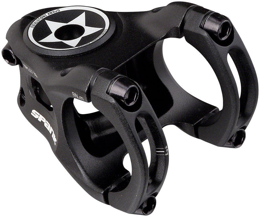 Spank Split 0 1 8" Aluminum Threadless Stem 35mm Clamp 1 1/8 in Steerer Black