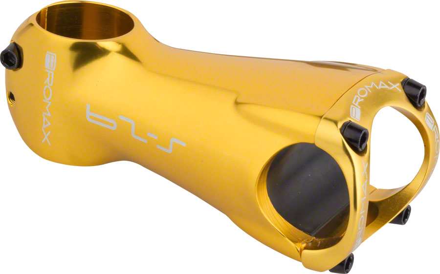 Promax S 29 0 1 8" Aluminum 90mm Threadless Stem 31.8mm Clamp 1 1/8 in Gold