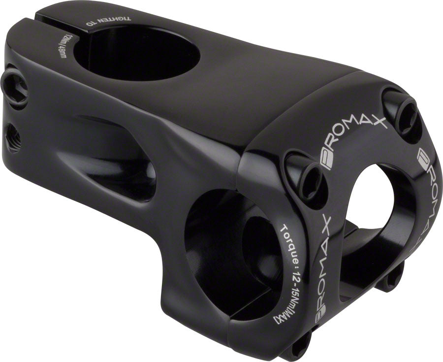 Promax Banger 0 degree for Bars 48mm Front Load Stem 31.8mm Clamp 1 1/8 in Black