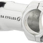 Salsa Guide 6 1 8" Aluminum 60mm Threadless Stem 31.8mm Clamp 1 1/8 in Silver