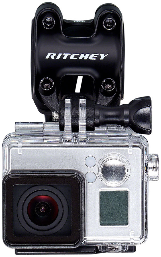 Ritchey Universal Stem Face Plate Accessory Mount: GoPro, Black