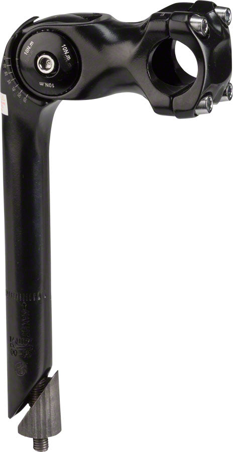 Kalloy 820 Adjustable Stem 80mm Stem 25.4mm Clamp 1 in Steerer Black