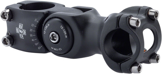 Kalloy 820 Adjustable Stem 90mm Stem 25.4mm Clamp 1 1/8 in Steerer Black