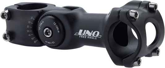 Kalloy 820 Adjustable Stem 110mm Stem 31.8mm Clamp 1 1/8 in Steerer Black