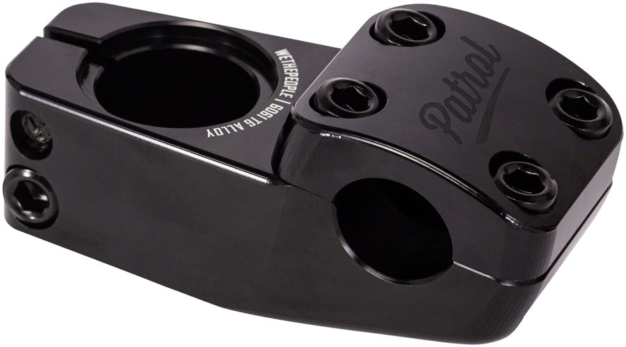 We The People Patrol rise 47.5mm Top Load Stem 22.2mm Clamp 1 1/8 in Black