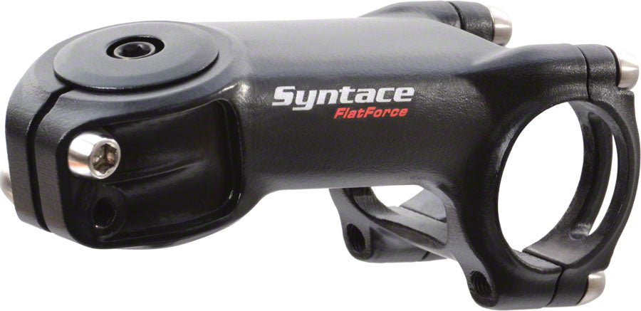 Syntace Flatforce 30 1 8" Alloy 44mm Threadless Stem 31.8mm Clamp 1 1/8 in Black