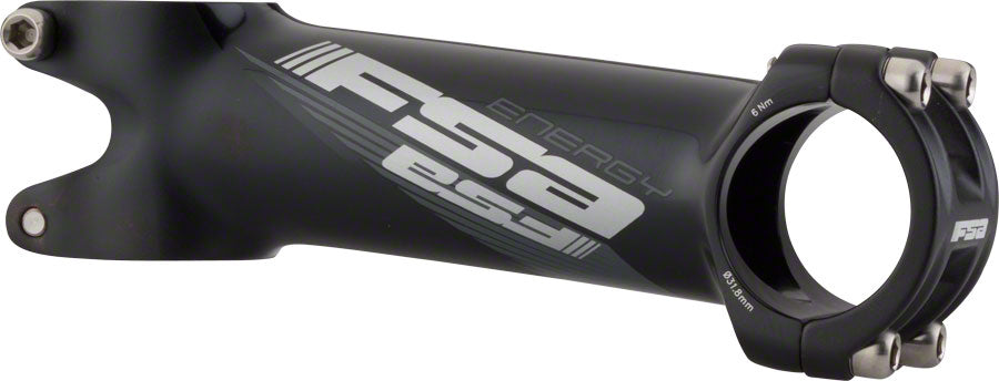 Full Speed Ahead Energy Stem - 110mm, 31.8 Clamp, -6,+6, 1 1/8", Alloy, Black