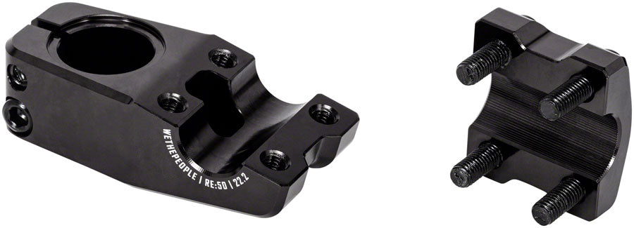 We The People Logic Top Load Stem 22.2mm Clamp 1 1/8 in Steerer Black