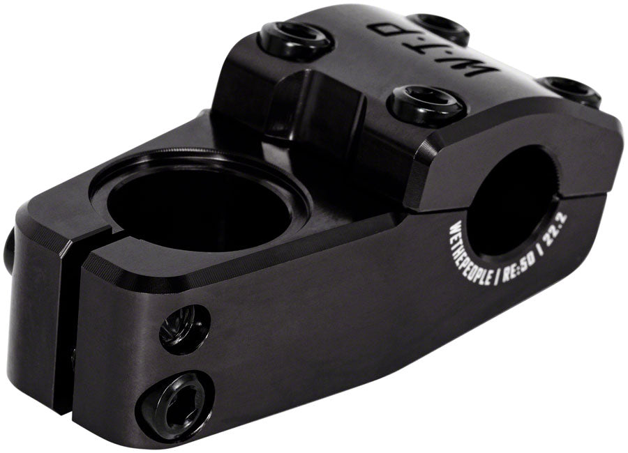 We The People Logic Top Load Stem 22.2mm Clamp 1 1/8 in Steerer Black