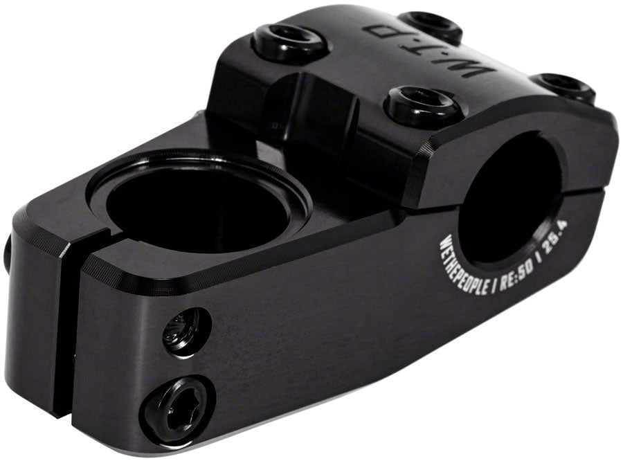We The People Logic Top Load Stem 25.4mm Clamp 1 1/8 in Steerer Black