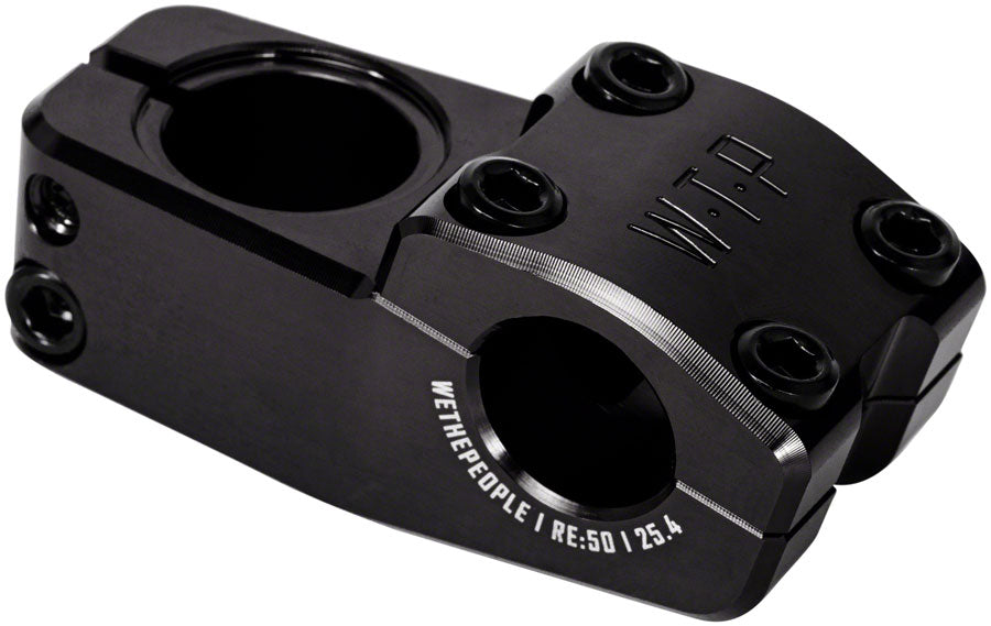 We The People Logic Top Load Stem 25.4mm Clamp 1 1/8 in Steerer Black