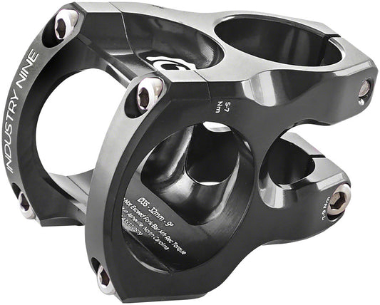 Industry Nine A35 9 1 8" Aluminum 32mm Threadless Stem 35mm Clamp 1 1/8 in Black