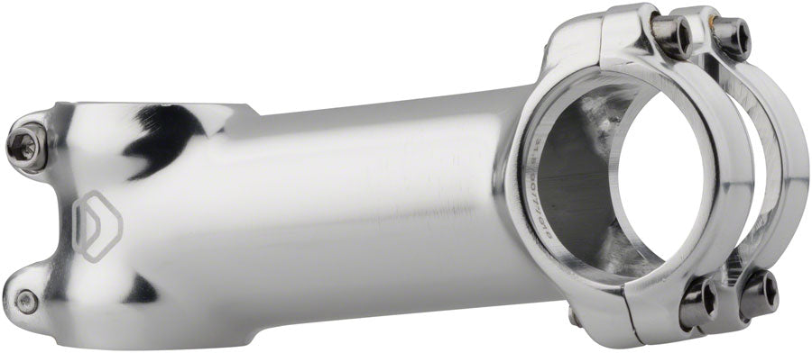 Dimension 7 1 8" Alloy 90mm Threadless Stem 31.8mm Clamp 1 1/8 in Steerer Silver