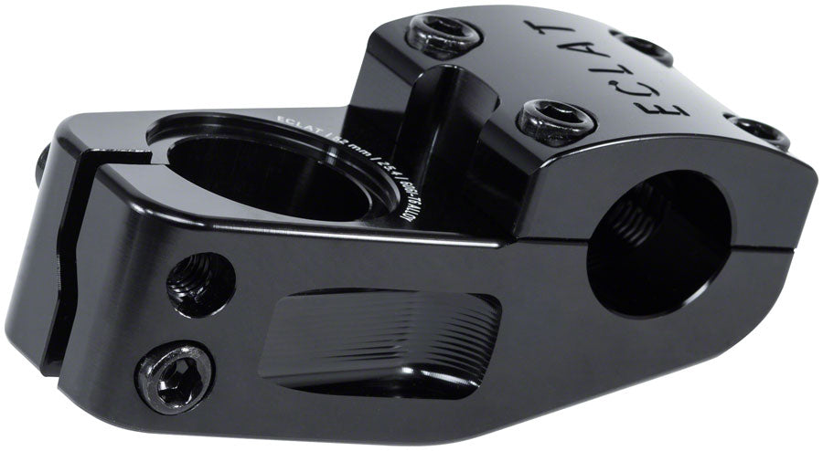Eclat Domain BMX Reach Topload 48mm Top Load Stem 25.4mm Clamp 1 1/8 in Black