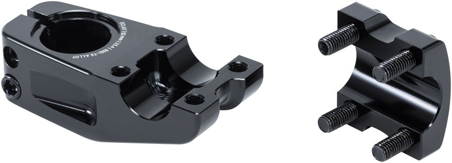 Eclat Domain BMX Reach Topload 52mm Top Load Stem 25.4mm Clamp 1 1/8 in Black
