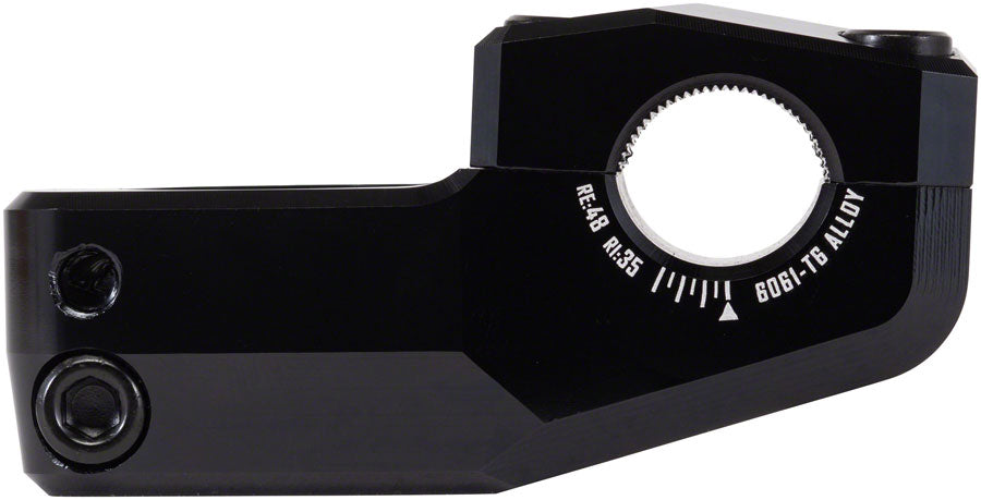 We The People Gooseneck Top Load Stem 22.2mm Clamp 1 1/8 in Steerer Black