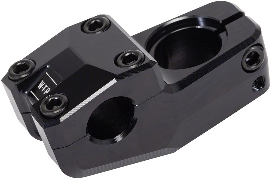 We The People Gooseneck Top Load Stem 22.2mm Clamp 1 1/8 in Steerer Black