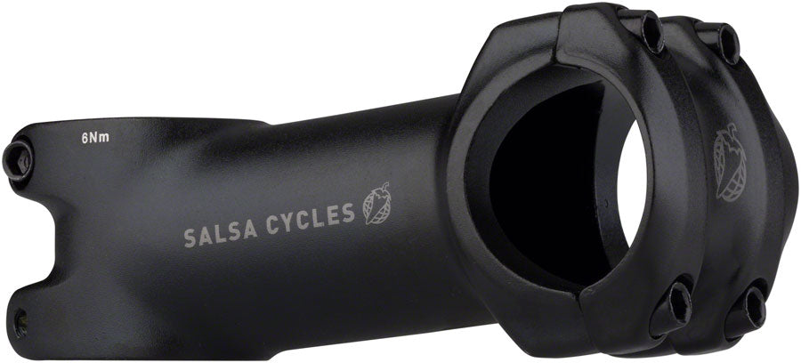 Salsa Guide 6 1 8" Aluminum 80mm Threadless Stem 31.8mm Clamp 1 1/8 in Black