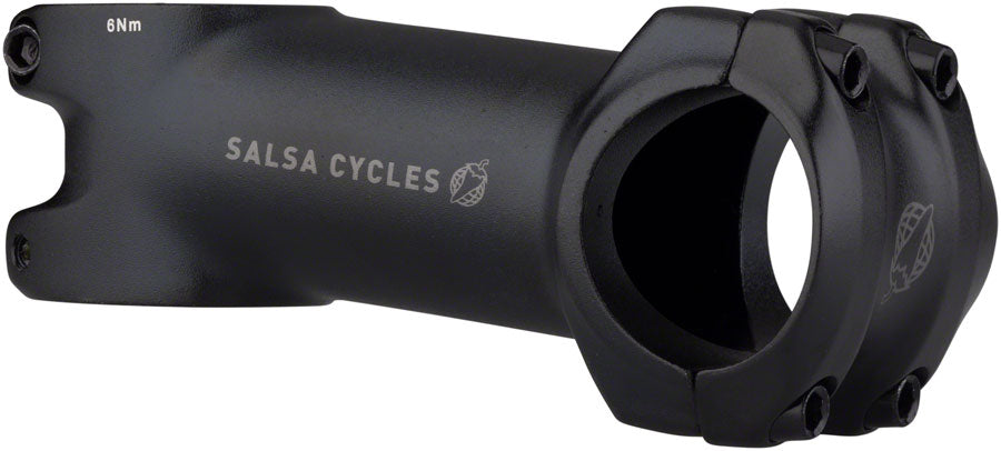 Salsa Guide 6 1 8" Aluminum 80mm Threadless Stem 31.8mm Clamp 1 1/8 in Black