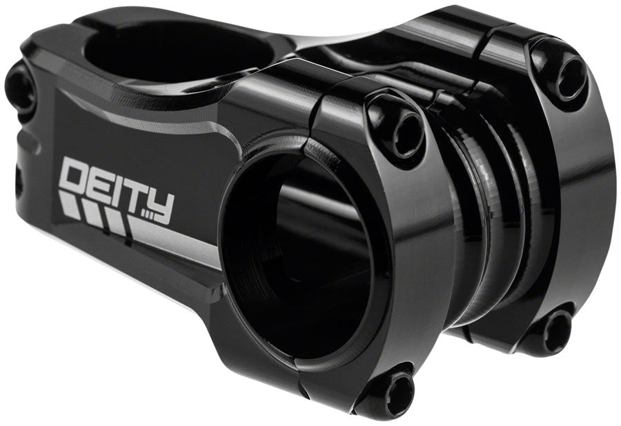 Deity Components DEITY Copperhead 0 1 8" Aluminum 50mm Threadless Stem Black