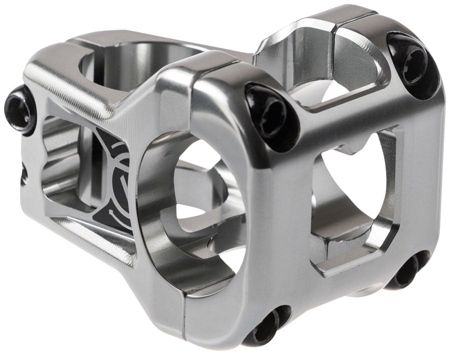 Deity Components DEITY Cavity 0 1 8" 55mm Threadless Stem 31.8mm 1 1/8 in Silver