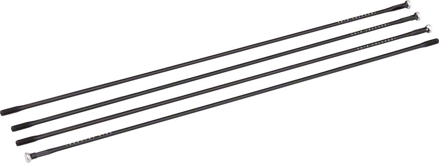 Industry Nine EN305 BC360 and BC450 27.5" 32 Hole Spoke Kit: 278 and 280mm Black