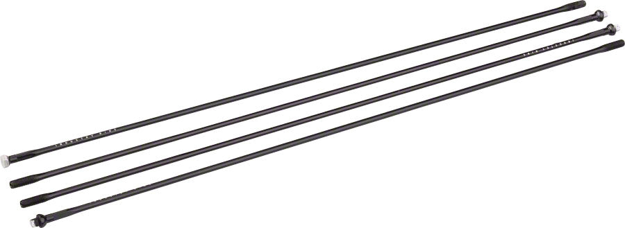 Industry Nine Trail and Ultralite 235 29" 24 Hole Spoke Kit: 295 and 299mm Black