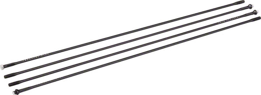 Industry Nine Trail and Ultralite 235 29" 24 Hole Spoke Kit: 295 and 299mm Black