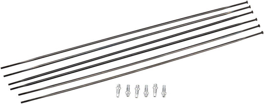 DT Swiss PR1600 DiCut 21 DB Spoke Kit: Front & Rear, Black