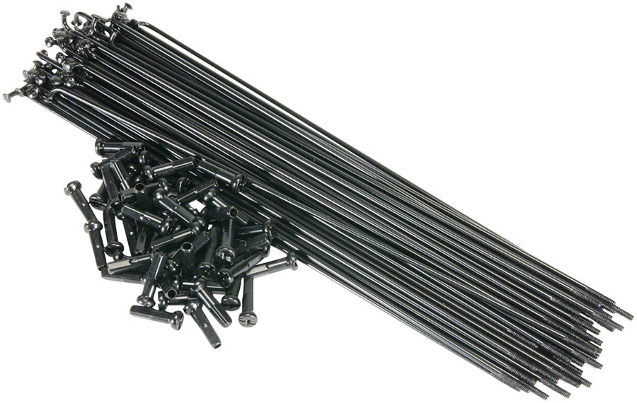 Salt PG Spokes - Pack of 40, Black, 192mm
