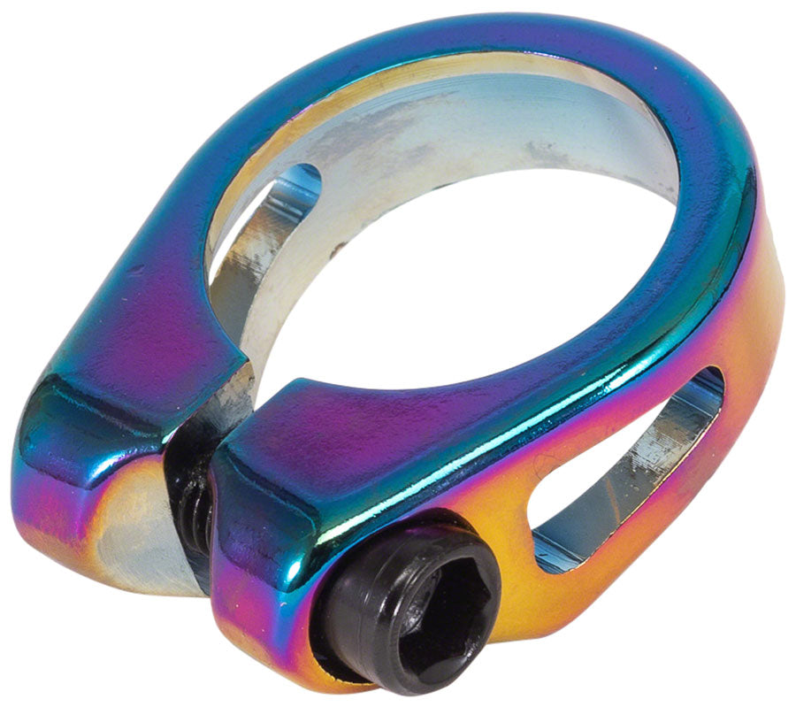 Salt AM Seat Post Clamp - 28.6mm, Oil Slick