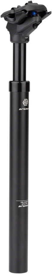Promax SP-877 Suspension Seatpost - 27.2 x 350mm, Black