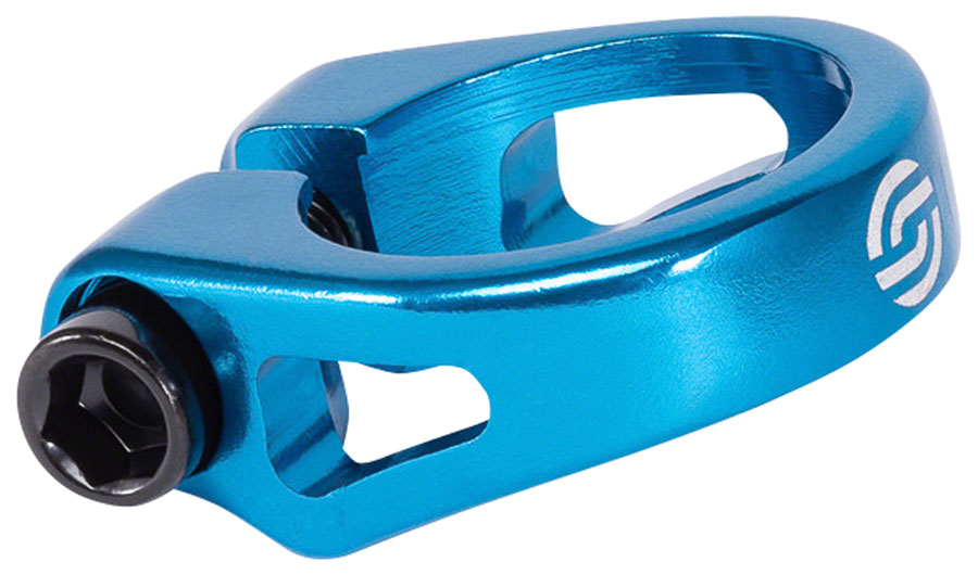 Salt AM Seatpost Clamp - 28.6mm, Blue