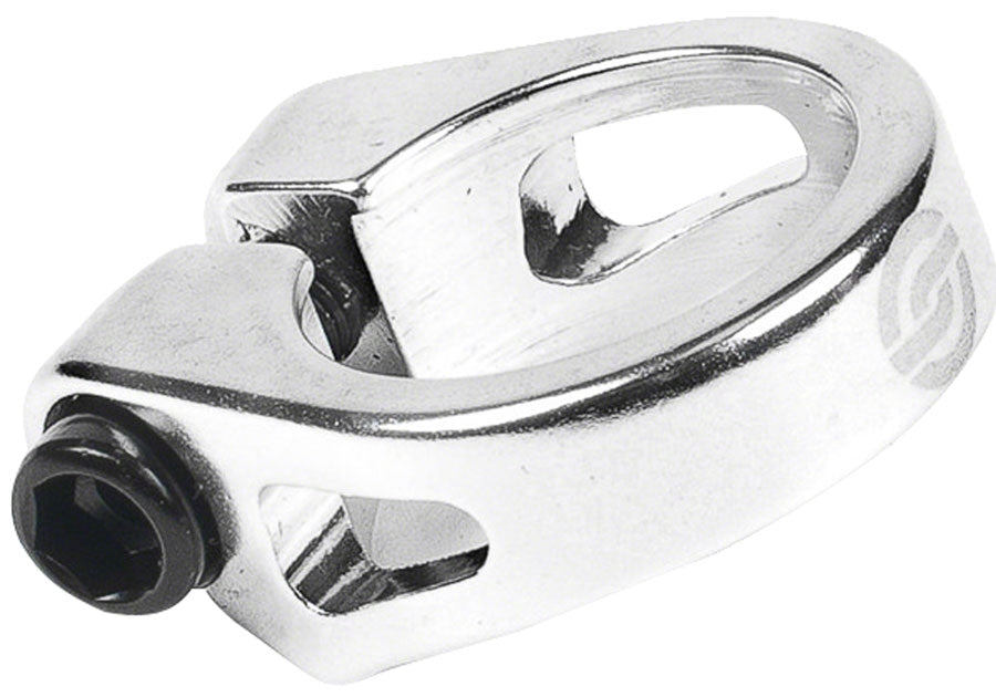 Salt AM Seatpost Clamp - 28.6mm, Silver