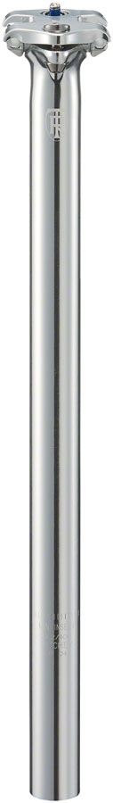 Ritchey Classic Zero 31.6 0mm Offset 400mm 0 mm Setback Seatpost Silver