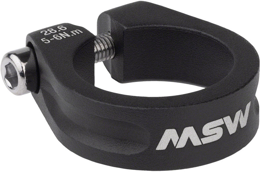 MSW Seatpost Clamp - 28.6mm, Black