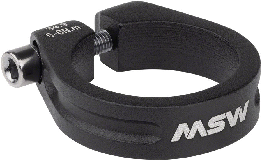 MSW Seatpost Clamp - 34.9mm, Black
