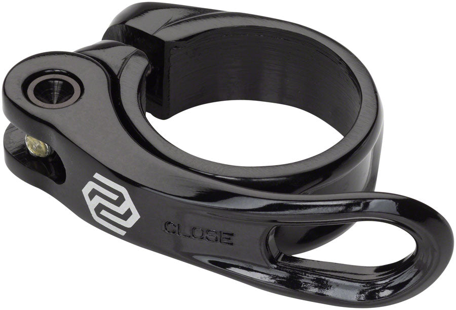 Promax QR-1 Quick Release Seatpost Clamp - 31.8mm, Black