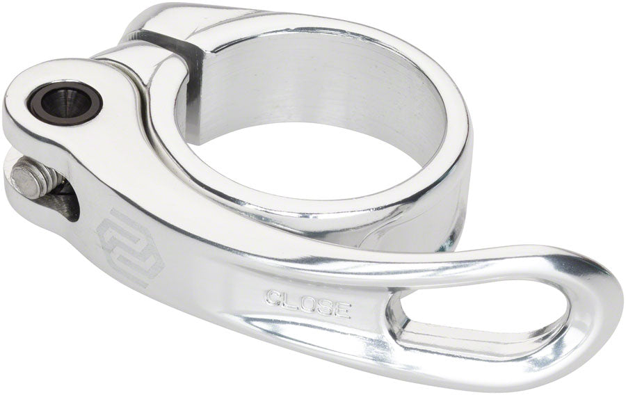 Promax QR-1 Quick Release Seatpost Clamp - 31.8mm, Silver