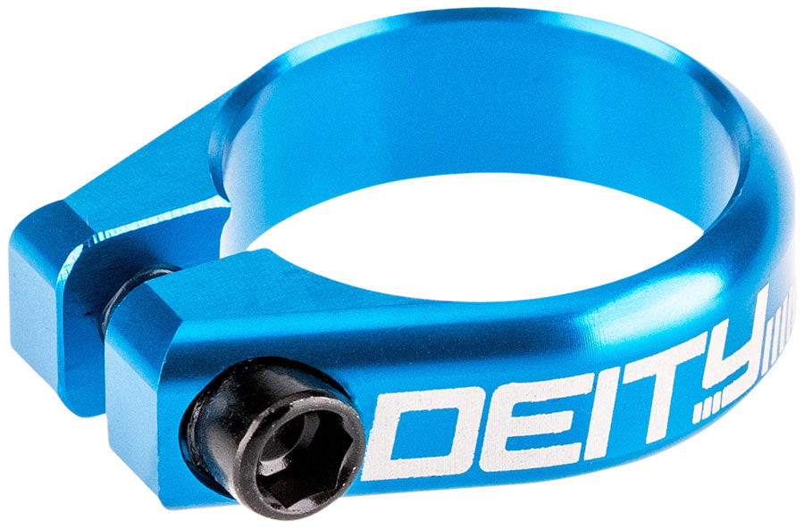 DEITY Circuit Seatpost Clamp - 36.4mm, Blue