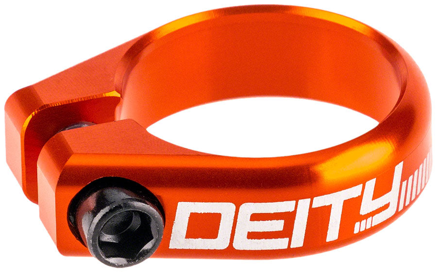 DEITY Circuit Seatpost Clamp - 36.4mm, Orange