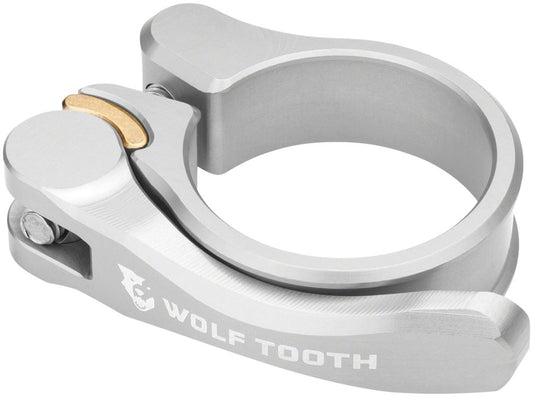 Wolf Tooth Components Quick Release Seatpost Clamp - 36.4mm, Silver