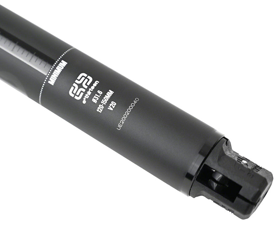 E*thirteen Vario Infinite Dropper 31.6 120 150mm Seatpost Black