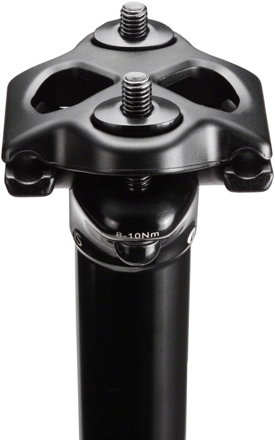 SDG Tellis Dropper 34.9mm 170mm Seatpost Black
