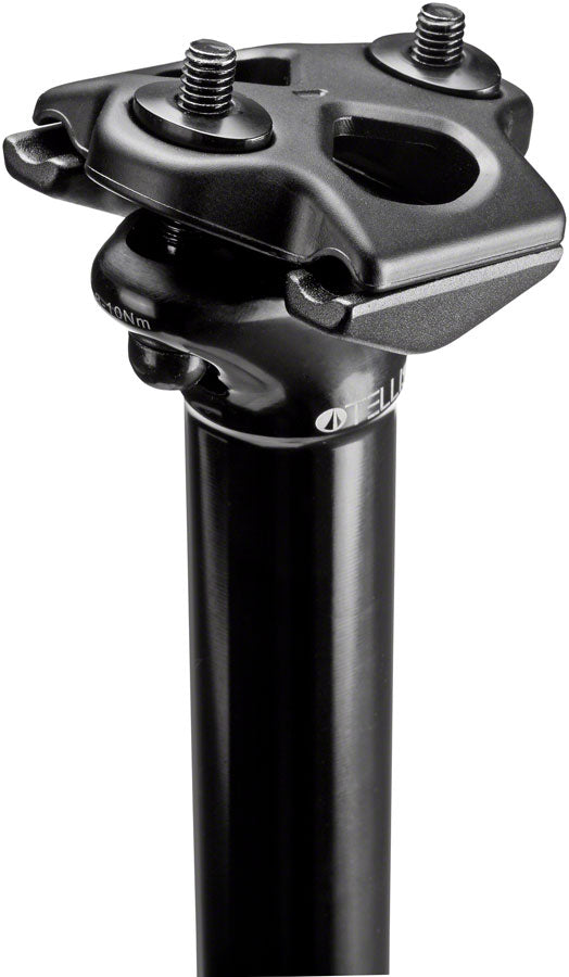 SDG Tellis Dropper 30.9mm 170mm Seatpost Black