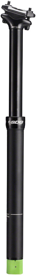 SDG Tellis Dropper 30.9mm 170mm Seatpost Black