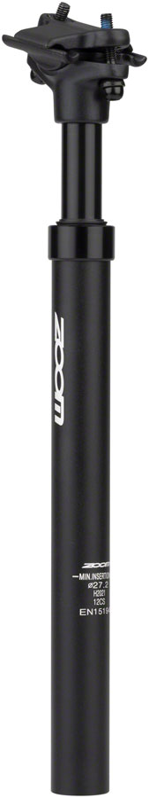 Zoom SPS-521 Suspension Seatpost - 27.2, Black